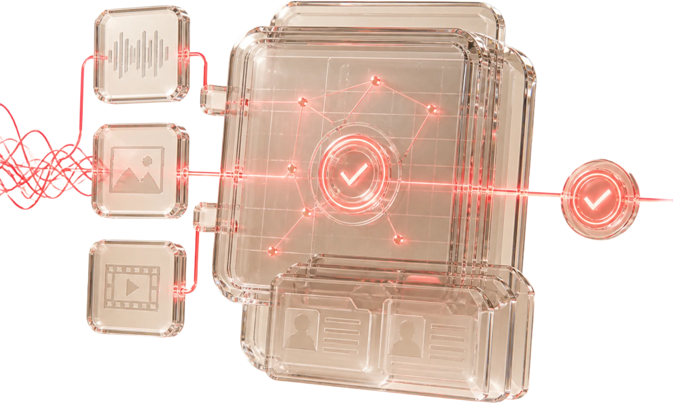 Fraud and risk operations detection illustration