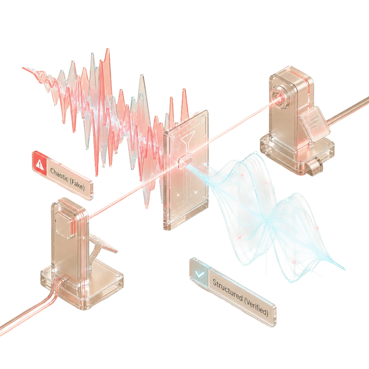 Voice Analysis & Verification visualization